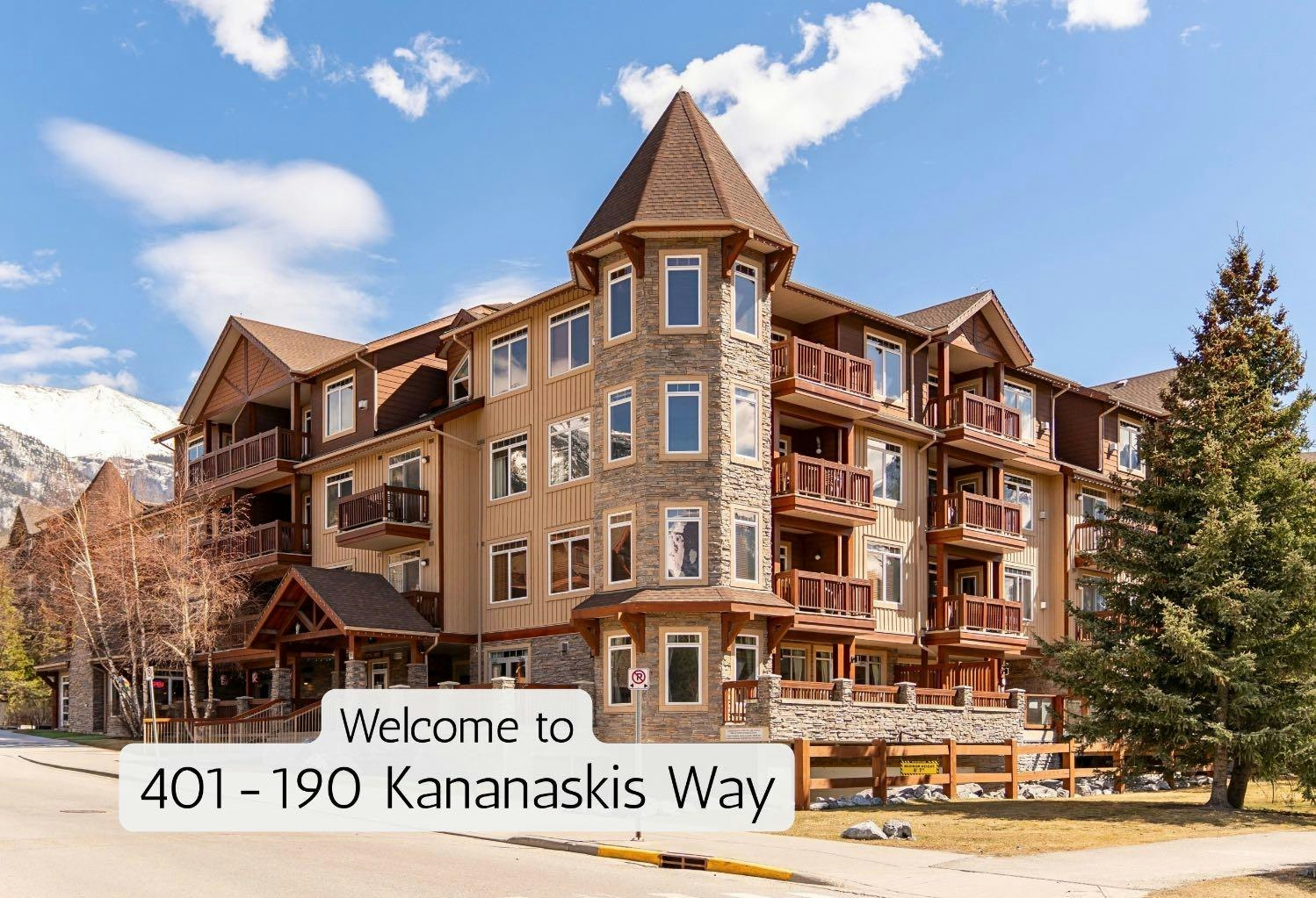 401-190 Kananaskis Way, Canmore, AB, T1W 3E9