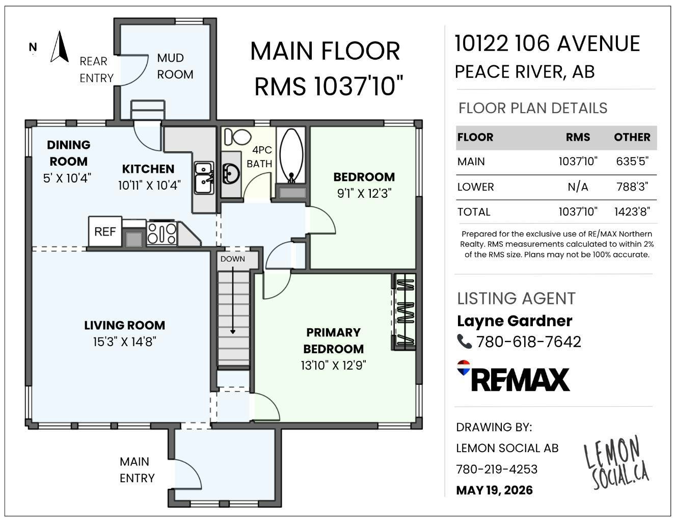 10122 106 Avenue, Peace River, AB, T8S 1K9