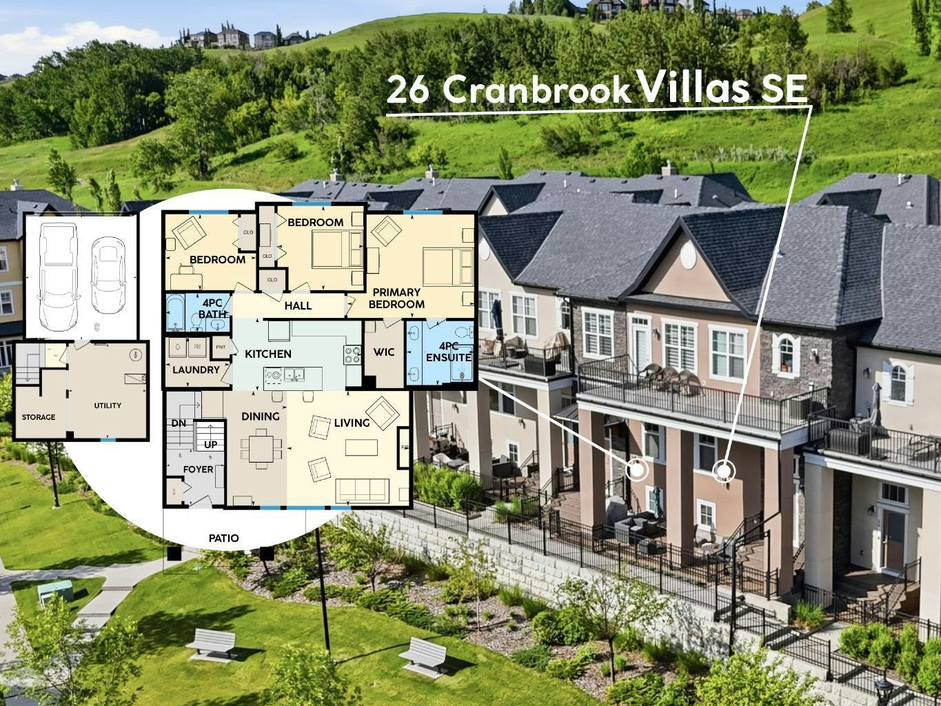 26 Cranbrook Villas SE, Calgary, AB, T3M 1Z3