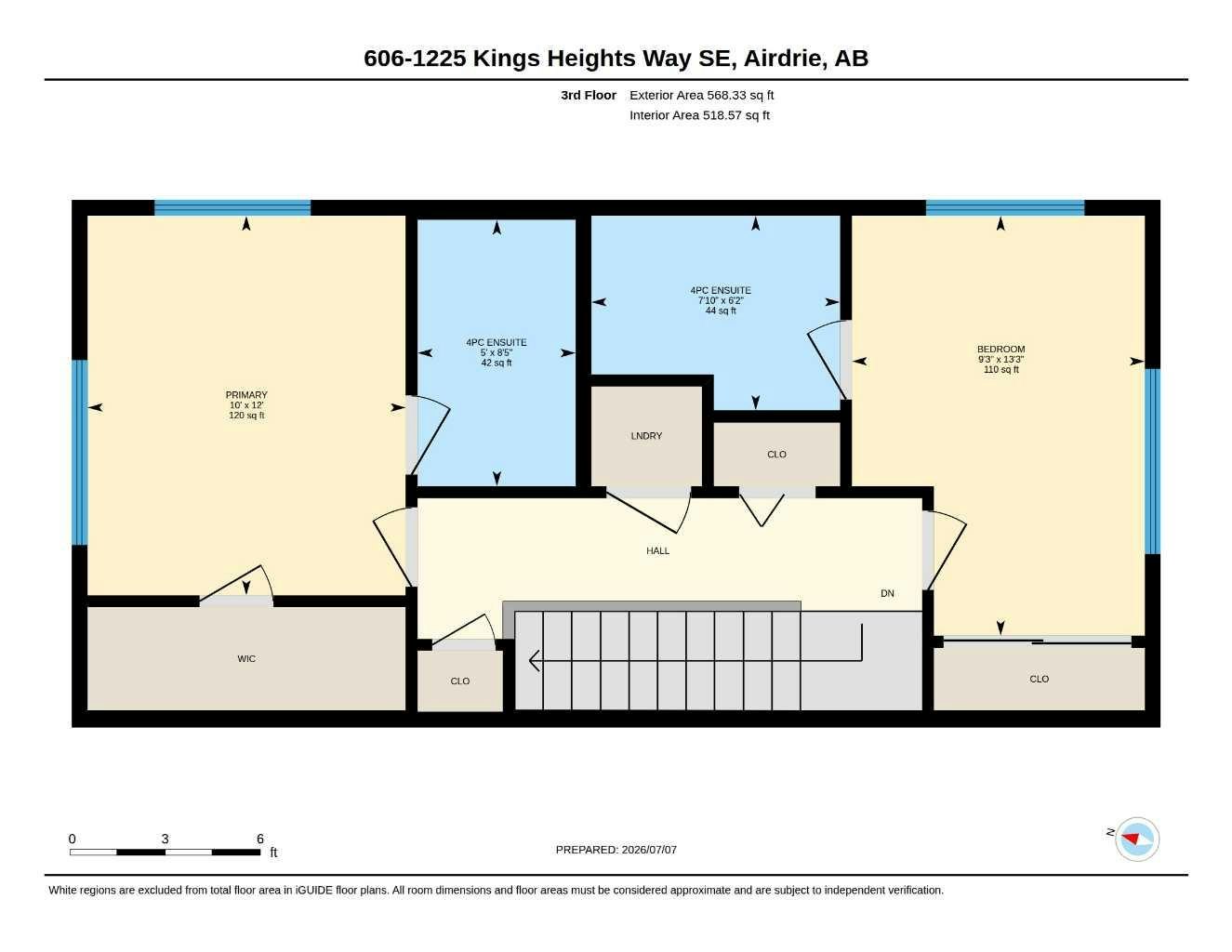 606-1225 Kings Heights Way SE, Airdrie, AB, T4A 0M4 - 42