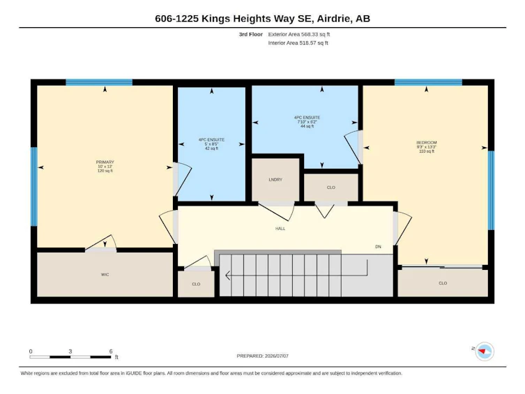 606-1225 Kings Heights Way SE, Airdrie, AB, T4A 0M4 - 42