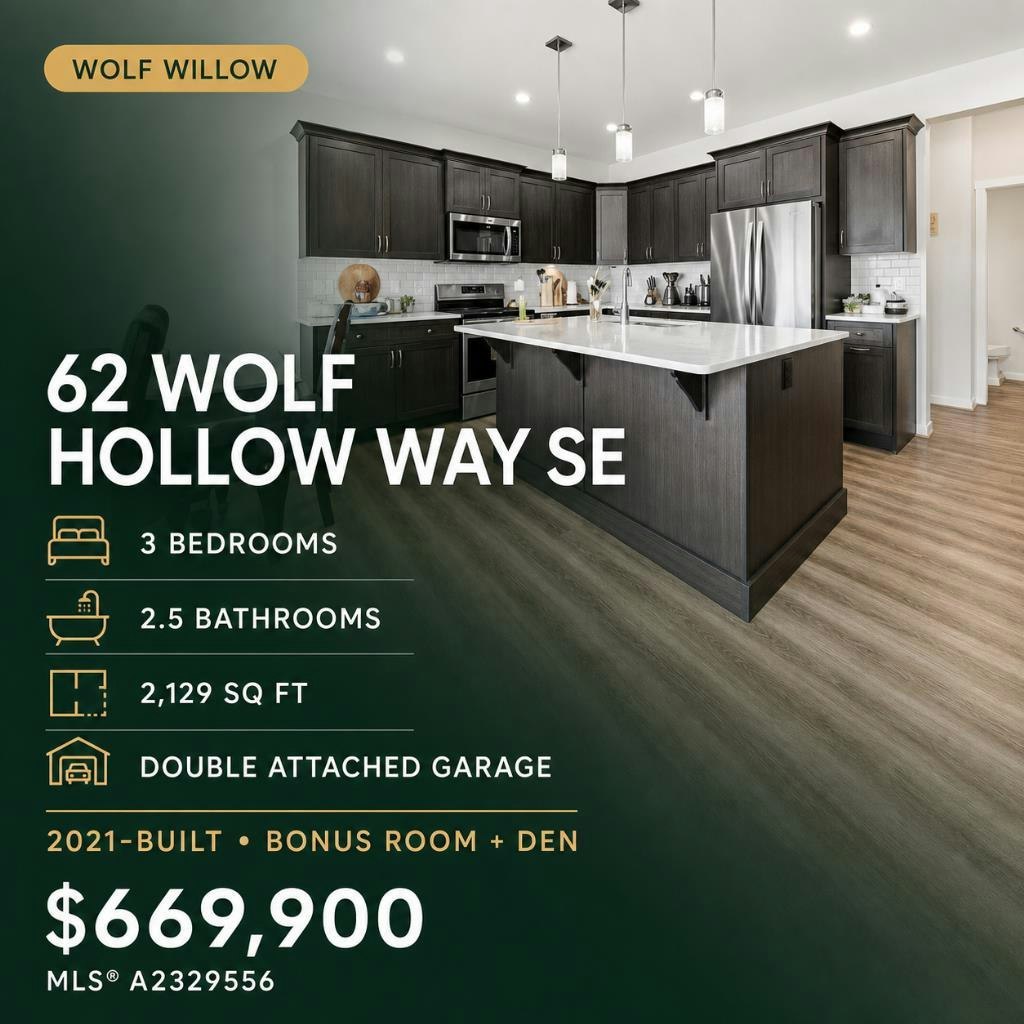 62 Wolf Hollow Way SE, Calgary, AB, T2X 1T8