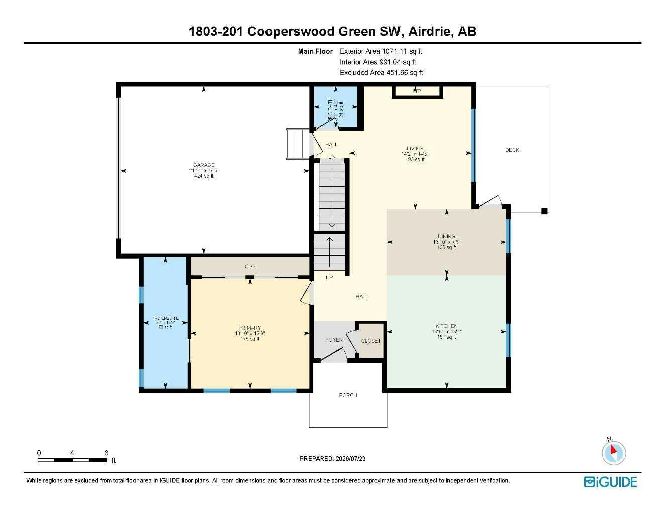 1803-201 Cooperswood Green SW, Airdrie, AB, T4B 5R2 - 47