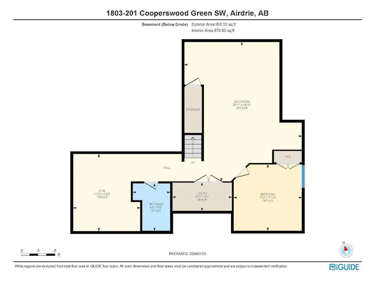 1803-201 Cooperswood Green SW, Airdrie, AB, T4B 5R2 - 49