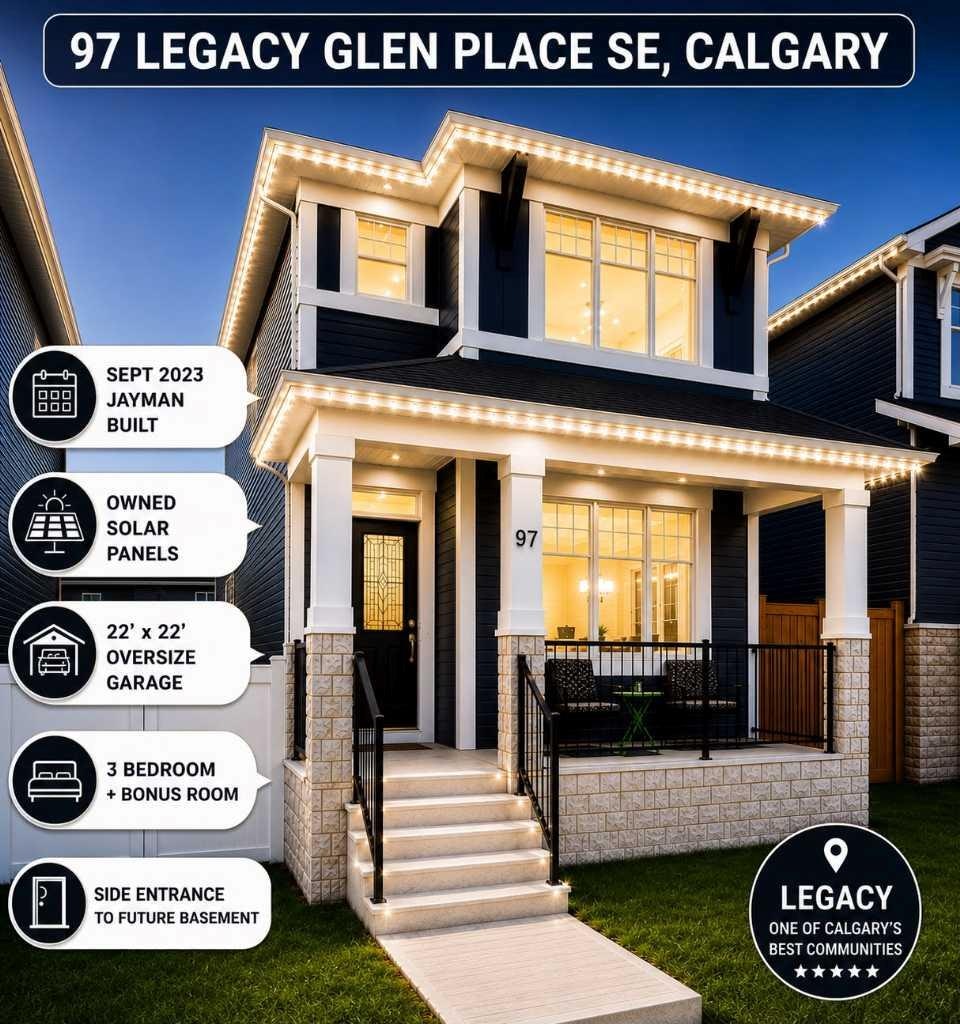 97 Legacy Glen Place SE, Calgary, AB, T2X 4T5