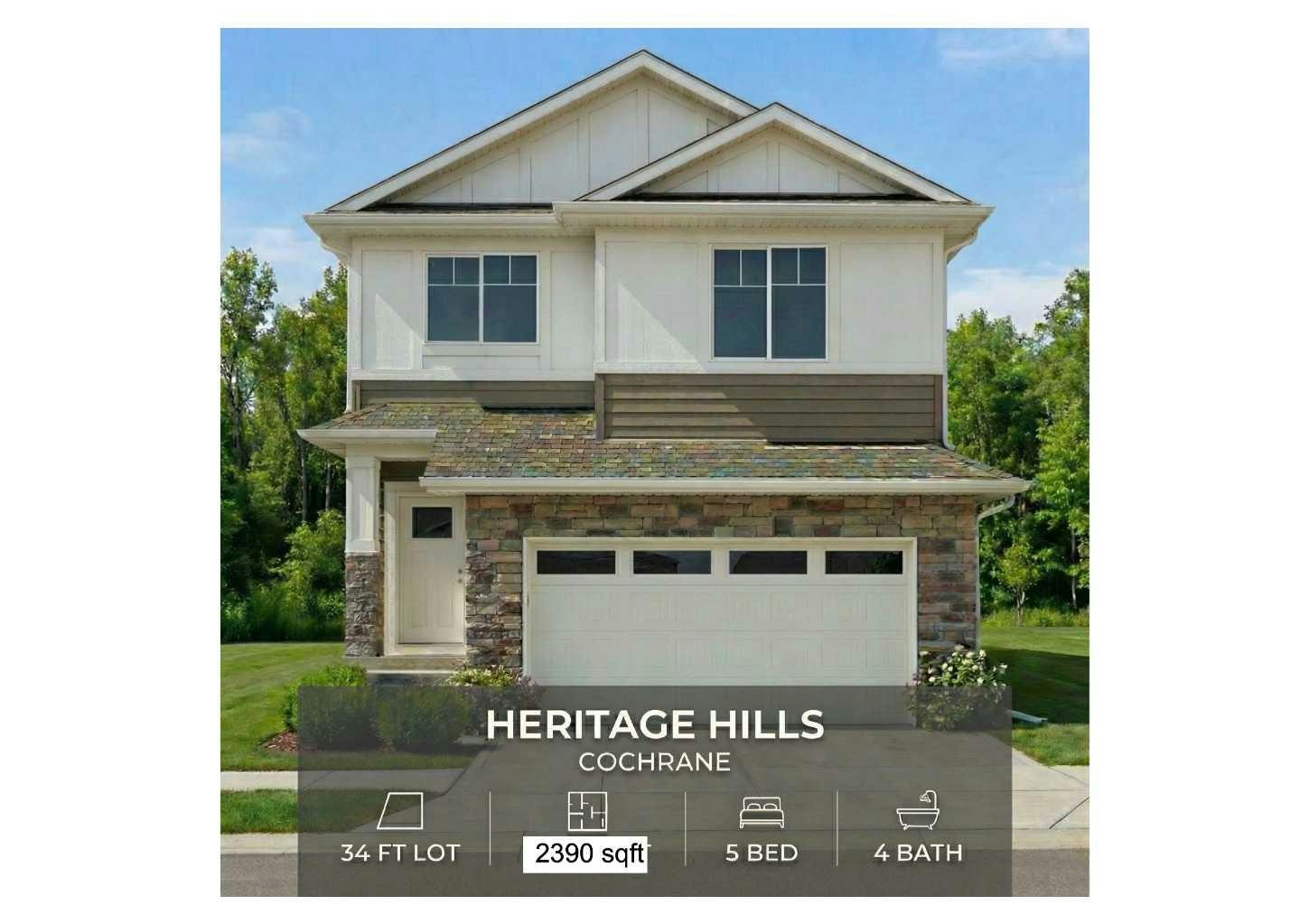143 Heritage Court, Cochrane, AB, T4C 2N5