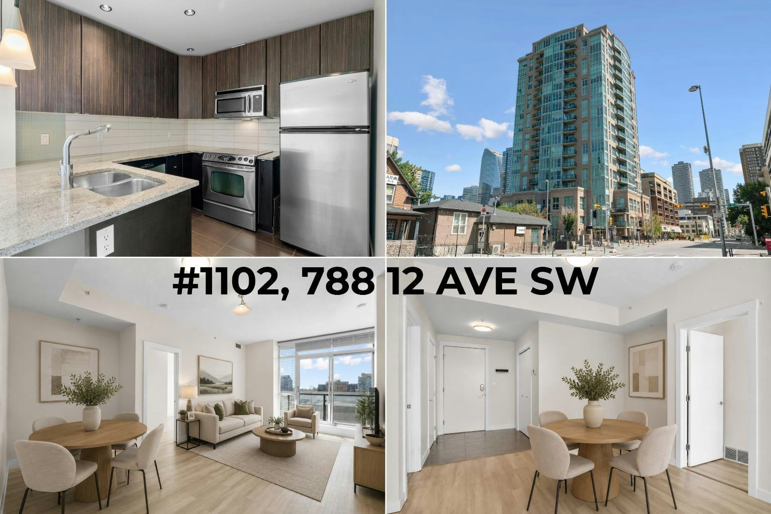 1102-788 12 Avenue SW, Calgary, AB, T2R 0H1