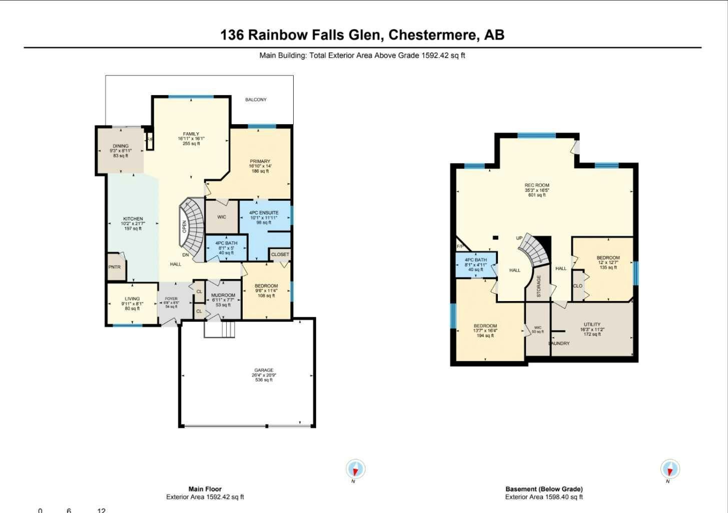 136 Rainbow Falls Glen, Chestermere, AB, T1X 0S5 - 37