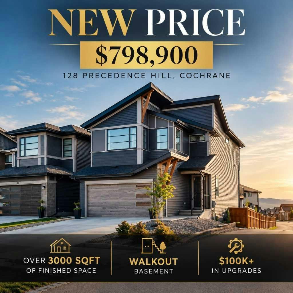 128 Precedence Hill, Cochrane, AB, T4C 2T6