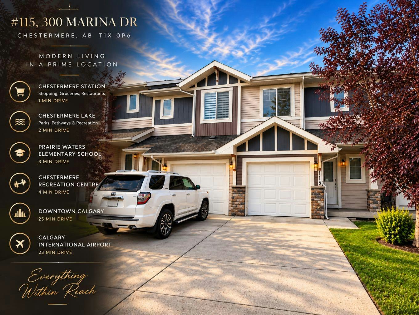 #115-300 Marina Drive, Chestermere, AB, T1X 0P6
