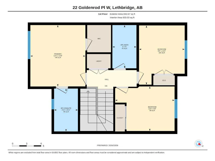 22 Goldenrod Place W, Lethbridge, AB, T1J 5W9 - 45
