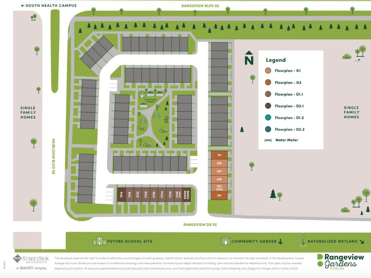 111-1750 Rangeview Drive SE, Calgary, AB, T2Z 1G1 - 3