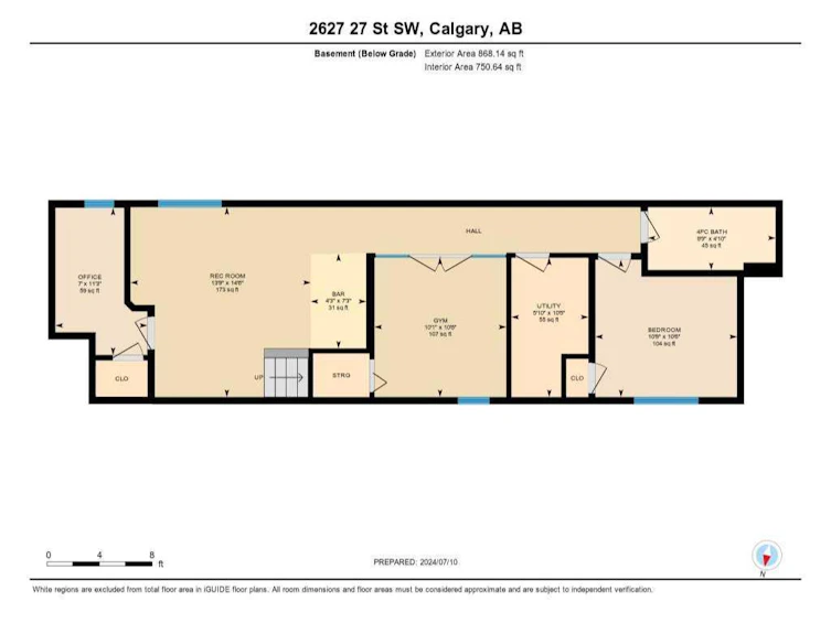 2627 27 Street SW, Calgary, AB, T3E 2G4 - 49