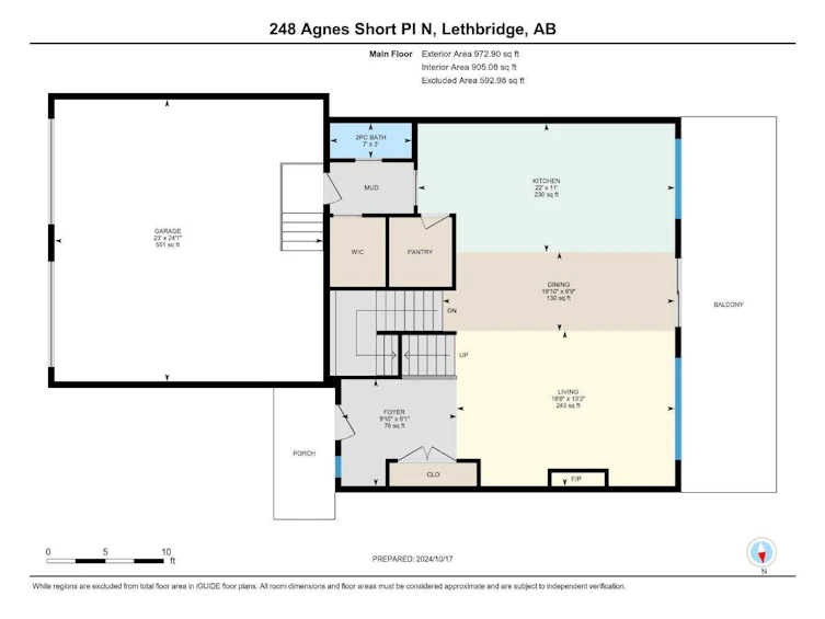 248 Agnes Short Place N, Lethbridge, AB, T1H 7G4 - 47