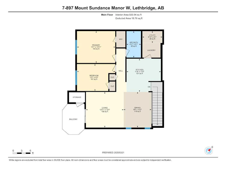 7-897 Mt Sundance Manor W, Lethbridge, AB, T1J 1X7 - 37