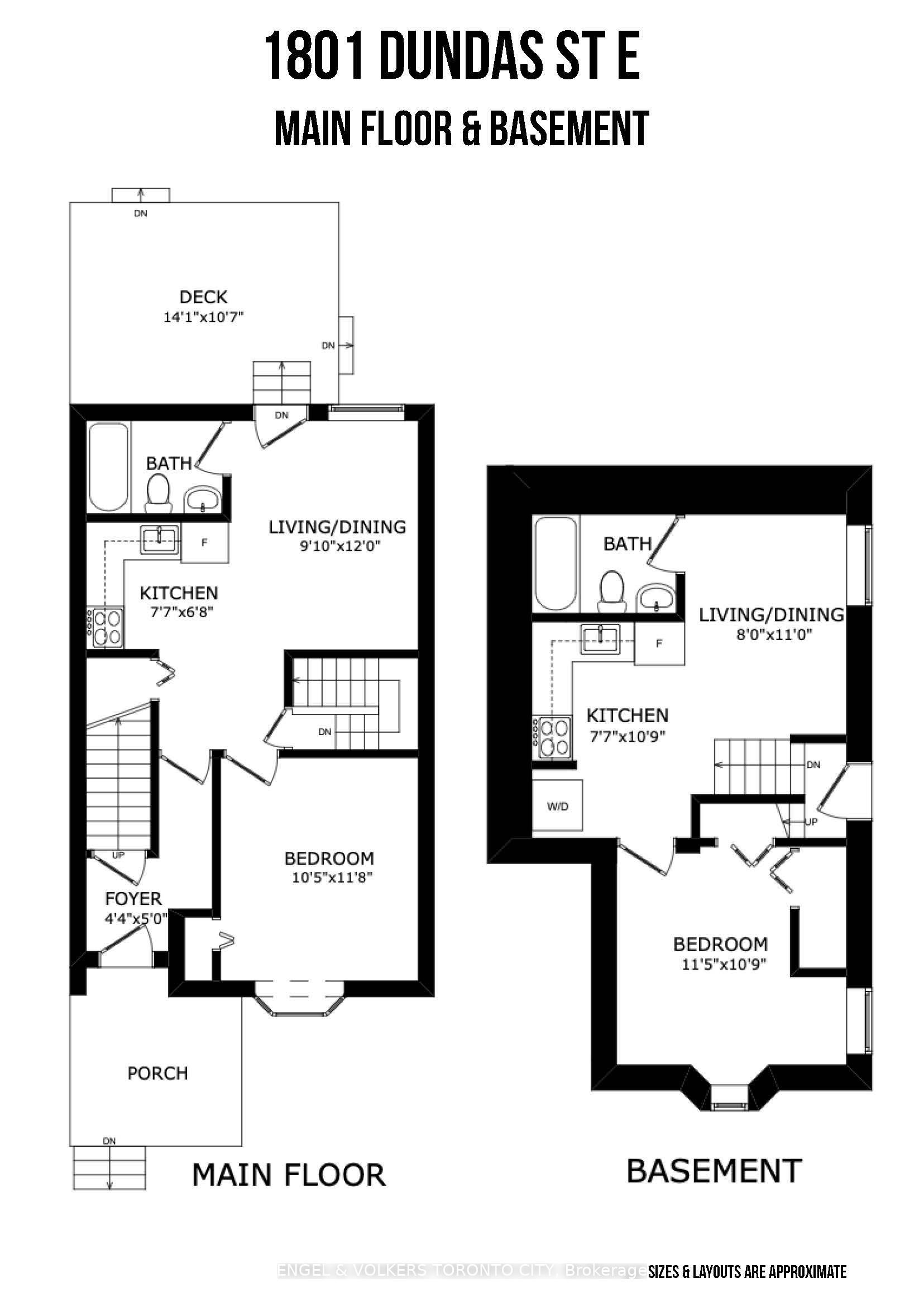 1801 Dundas Main & Basement Street E, Toronto, ON, M4L 1M4 - 22