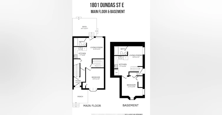 1801 Dundas Main & Basement Street E, Toronto, ON, M4L 1M4 - 22