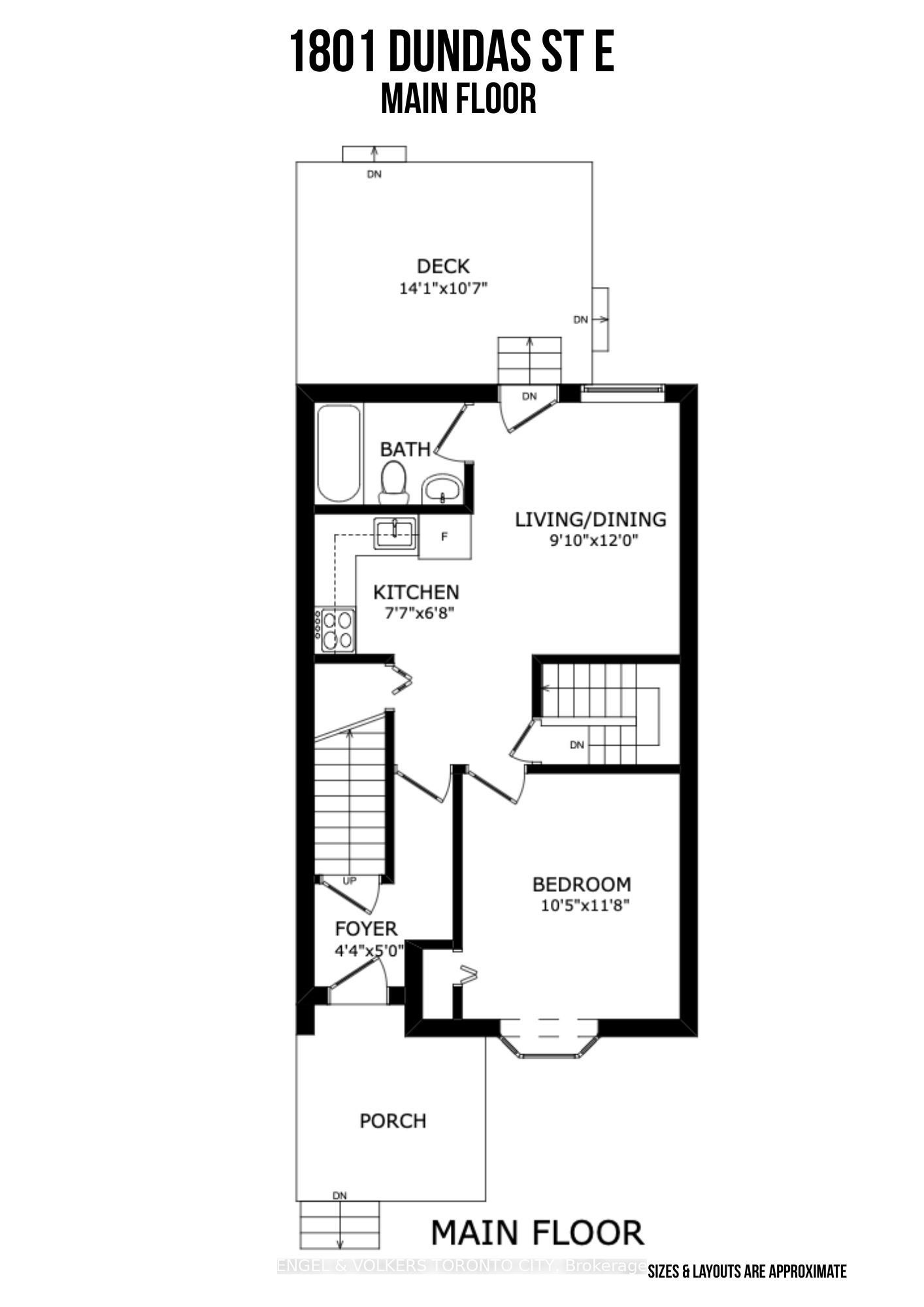 1801 Dundas Main Floor Street E, Toronto, ON, M4L 1M4 - 2