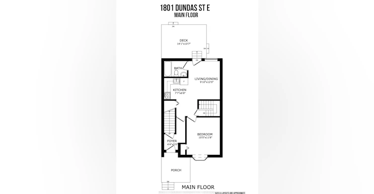 1801 Dundas Main Floor Street E, Toronto, ON, M4L 1M4 - 2