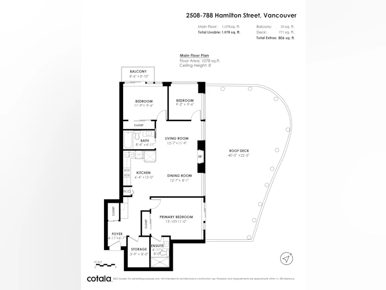 2508-788 Hamilton Street, Vancouver, BC, V6B 0E9 - 40