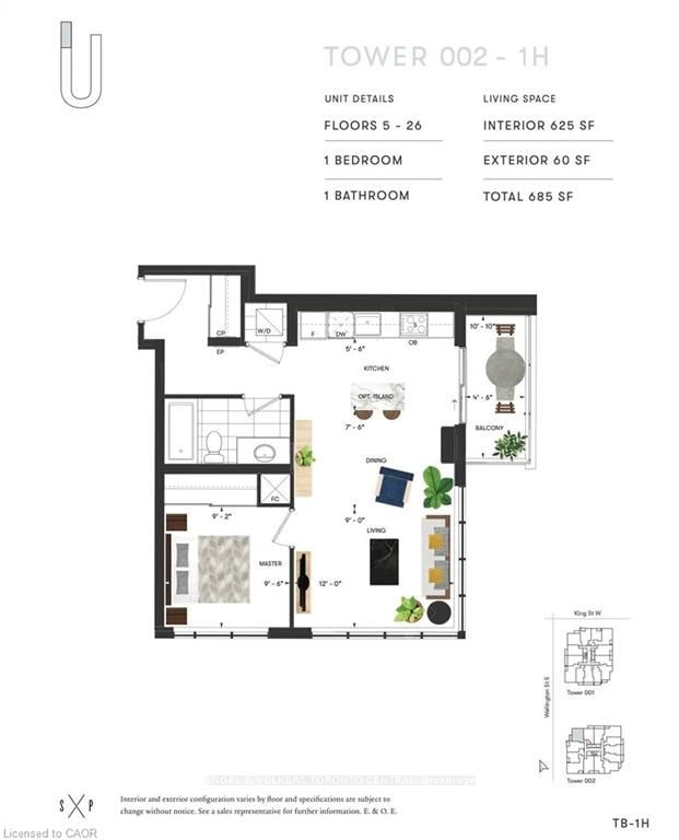 1212-15 Wellington Street S, Kitchener, ON, N2G 0E4 - 8
