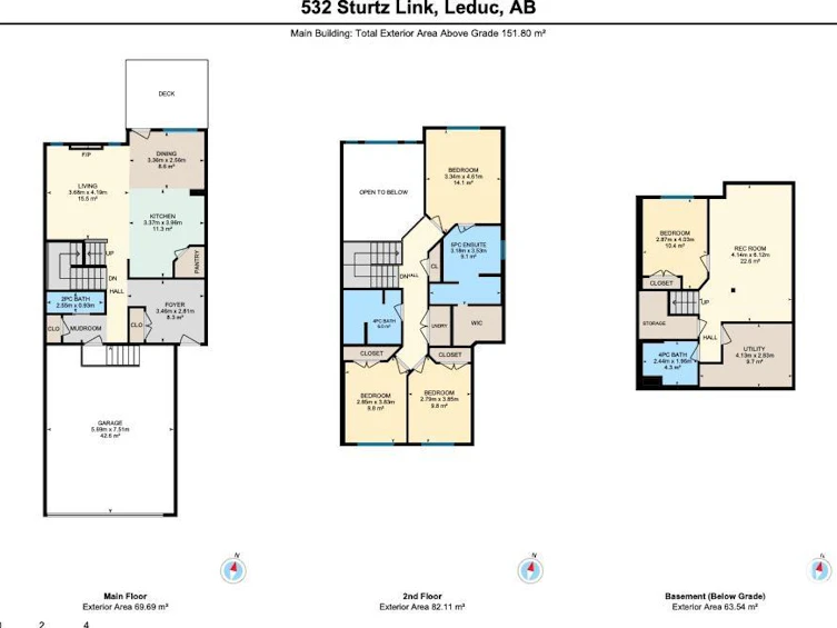532 Sturtz Link, Leduc, AB, T9E 0Y7 - 60