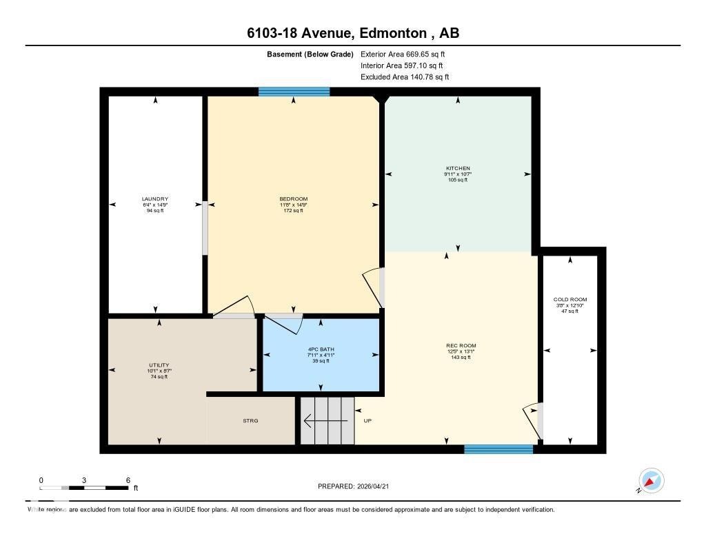 6103 18 Avenue, Edmonton, AB, T6X 0W3 - 64