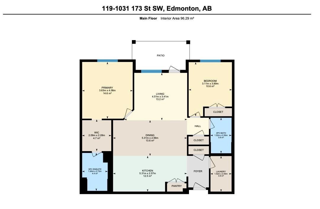 119-1031 173 Street, Edmonton, AB, T6W 3E4 - 40
