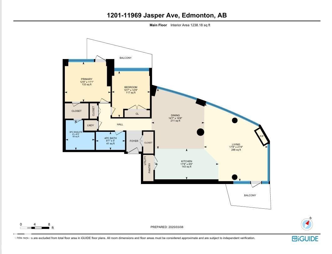 1201-11969 Jasper Avenue, Edmonton, AB, T5K 0P1 - 43