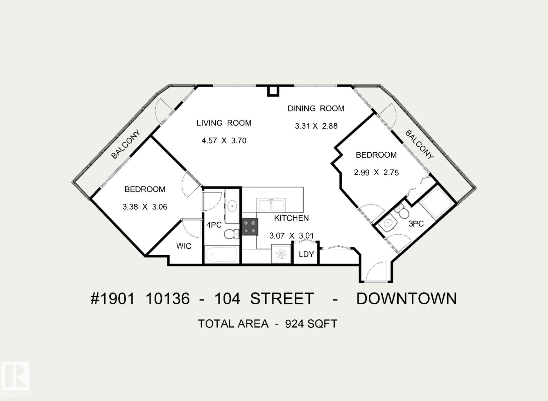 1901-10136 104 Street, Edmonton, AB, T5J 0B5 - 27