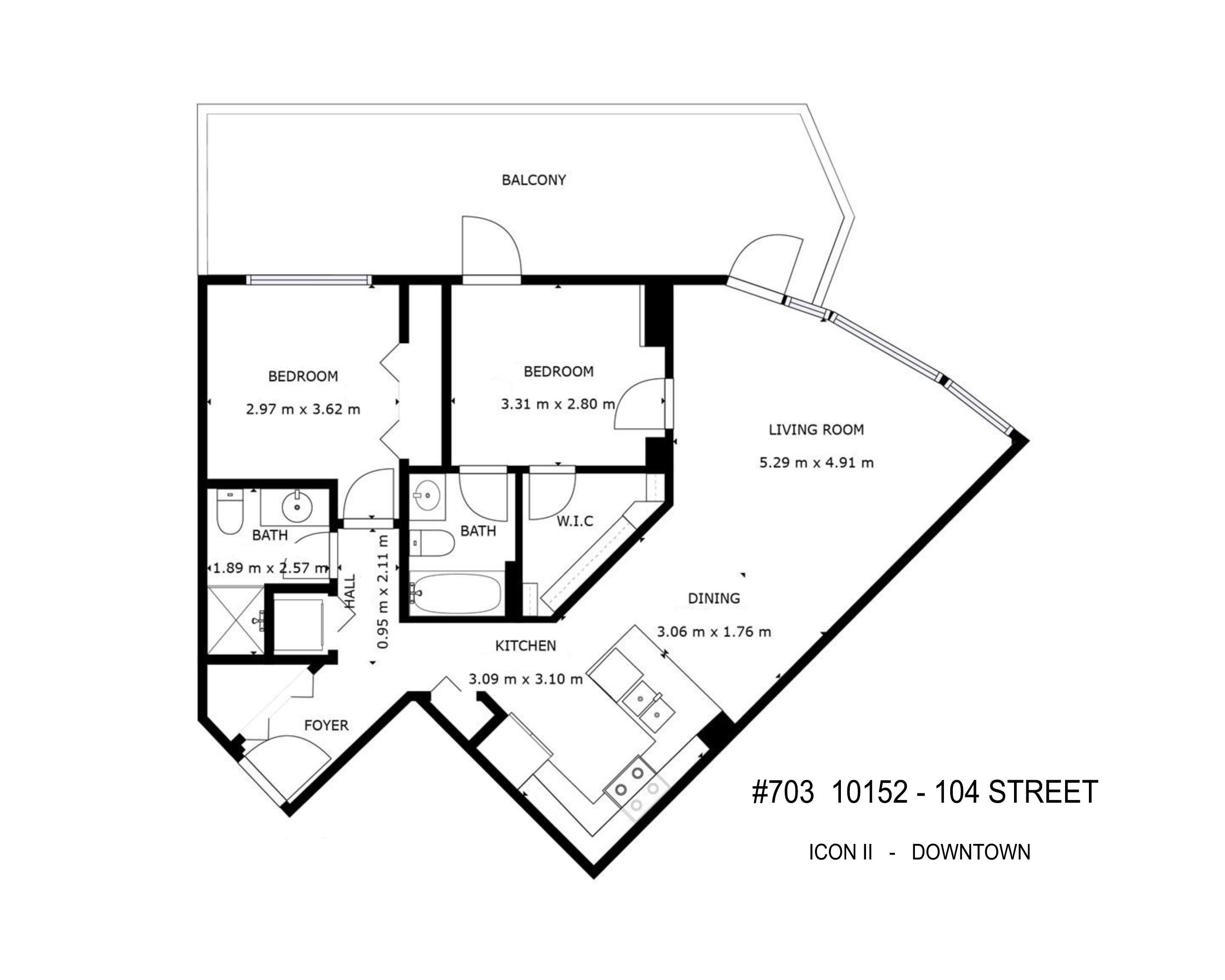 703-10152 104 Street, Edmonton, AB, T5J 0B6 - 49
