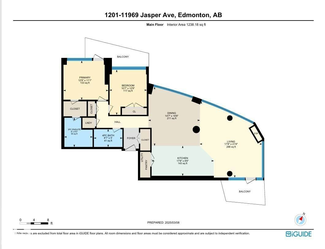 1201-11969 Jasper Avenue, Edmonton, AB, T5K 0P1 - 44