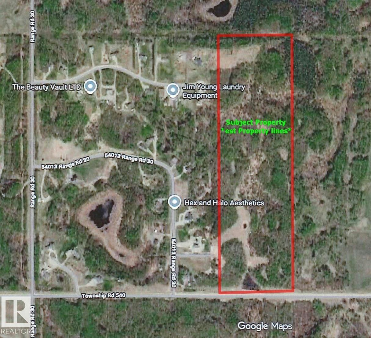 Rge Rd 30 Twp Rd 540, Rural Lac Ste. Anne County, AB, T0E 1V0