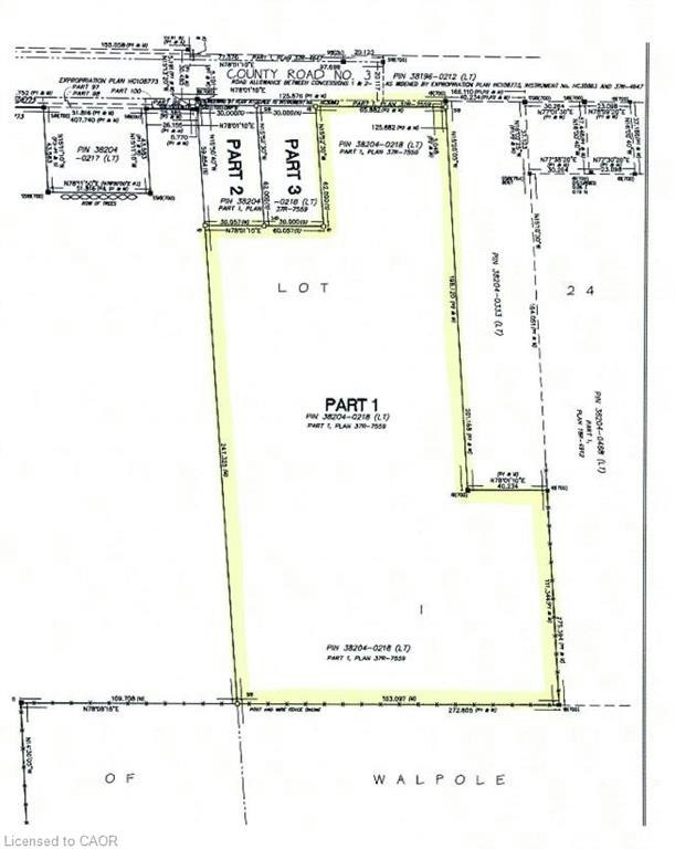PART 1 Rainham Road, Cayuga, ON, N0A 1P0
