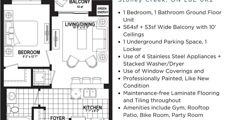124-101 Shoreview Place, Hamilton, ON, L8E 0K2 - 9