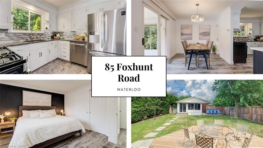 85 Foxhunt Road, Waterloo, ON, N2K 2R8