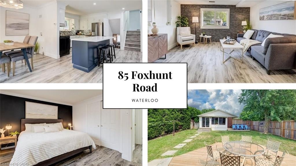 85 Foxhunt Road, Waterloo, ON, N2K 2R8