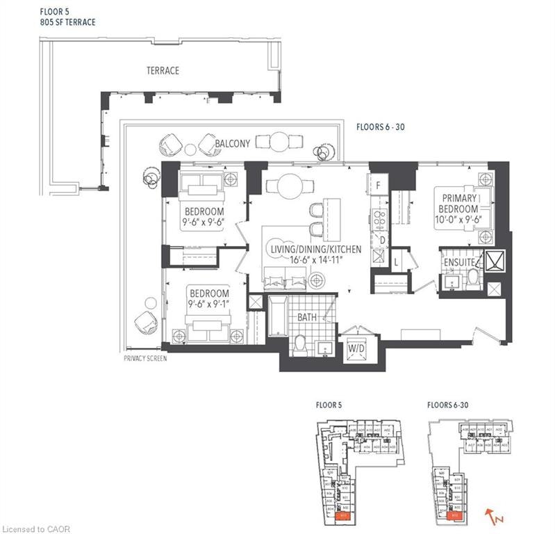 1703 B-8 Hughson Street N, Hamilton, ON, L8R 3L5 - 2