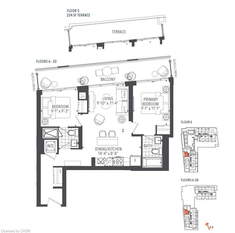 2207 B-8 Hughson Street N, Hamilton, ON, L8R 3L5 - 2