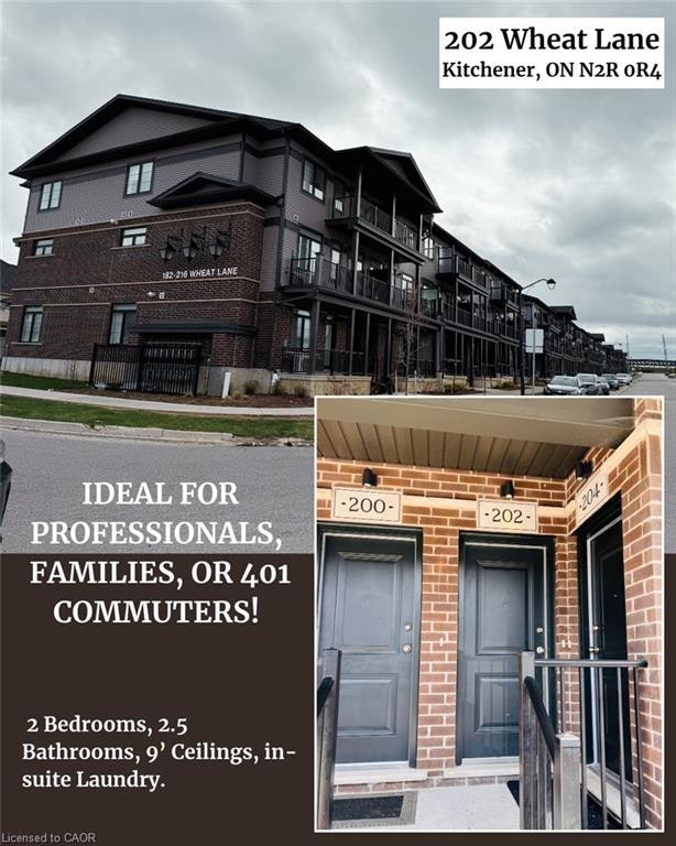 202 Wheat Lane, Kitchener, ON, N2R 0R4
