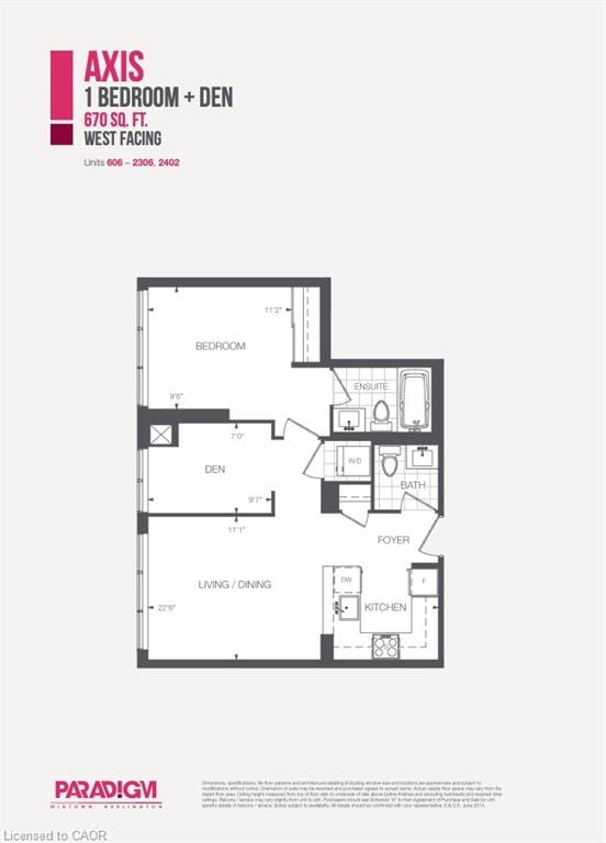 1106-2087 Fairview Street, Burlington, ON, L7R 0E5 - 2