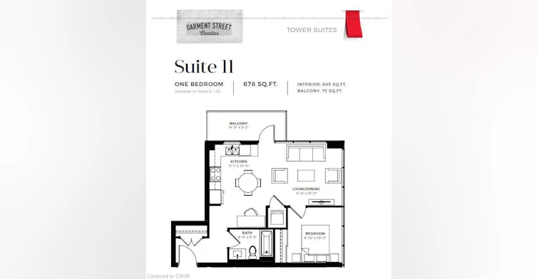 2011-108 Garment Street, Kitchener, ON, N2G 0E2 - 19
