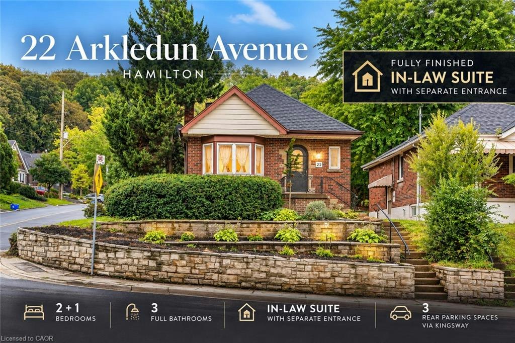 22 Arkledun Avenue, Hamilton, ON, L8N 2H7