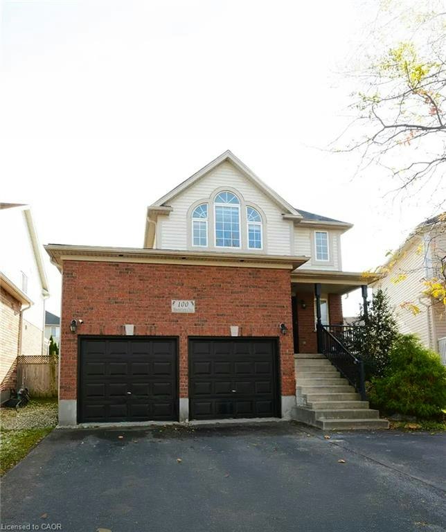 LOWER-100 Masterson Crescent, Cambridge, ON, N3H 5R6