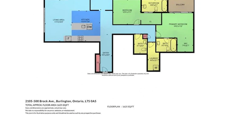 2105-500 Brock Avenue, Burlington, ON, L7S 0A5 - 50
