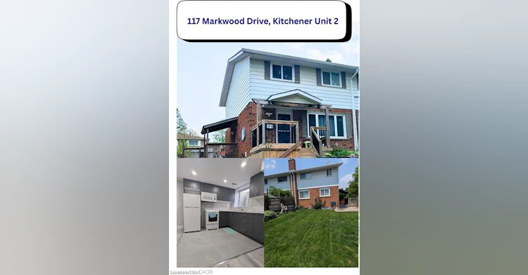 2-117 Markwood Drive, Kitchener, ON, N2M 2H3