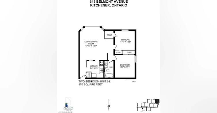 510-547 Belmont Avenue W, Kitchener, ON, N2M 5E7 - 9