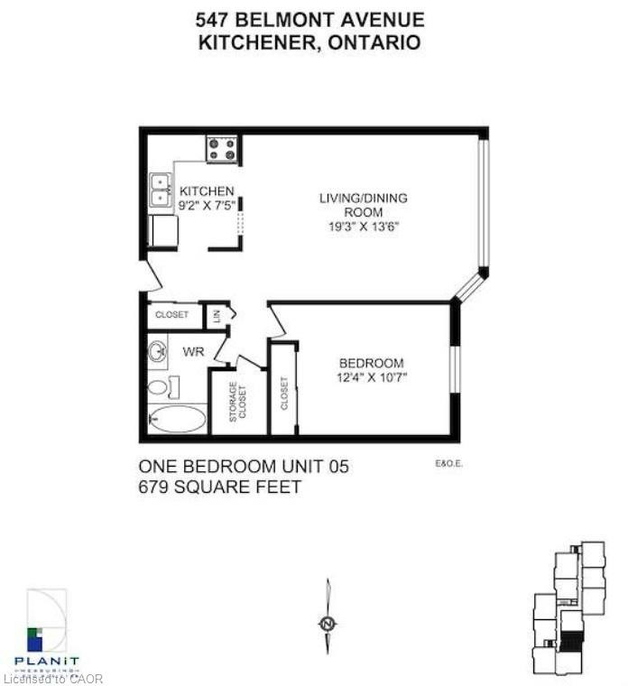 805-547 Belmont Avenue, Kitchener, ON, N2M 5E7 - 7