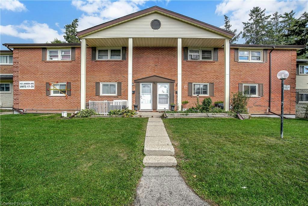25-162 Jansen Avenue, Kitchener, ON, N2A 2L7 - 25
