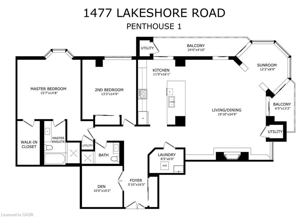 PH 1-1477 Lakeshore Road, Burlington, ON, L7S 1B5 - 45